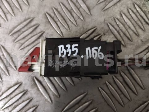 Кнопка аварийной сигнализации Volkswagen Passat B6, 2007 г., OEM 3c0953509a, арт. 88220439, фото 2