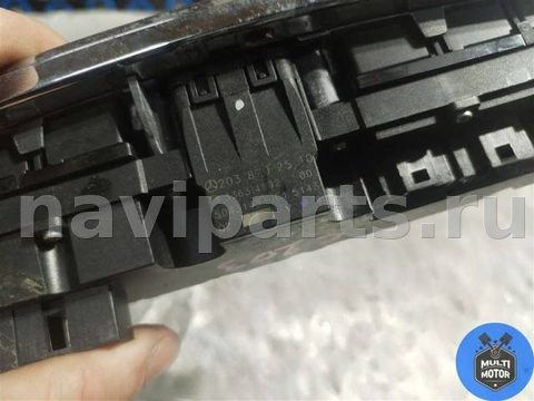 Кнопка аварийной сигнализации Mercedes C W203, 2004 г., OEM 2038702510, арт. B00120421, фото 6