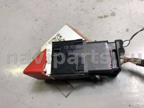 Кнопка аварийной сигнализации Volkswagen Touran, 2009 г., OEM 1T0953509, арт. B21167561, фото 2