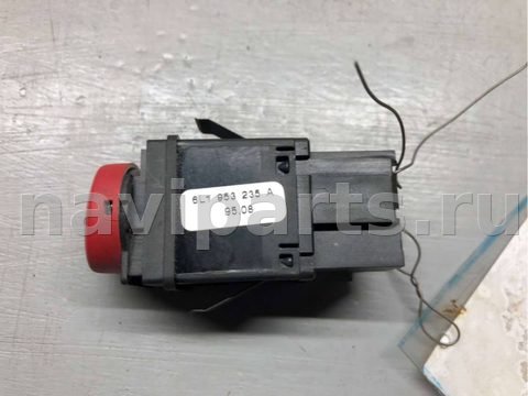 Кнопка аварийной сигнализации Seat Ibiza, 2008 г., OEM 6L1953235A, арт. B58632441, фото 4