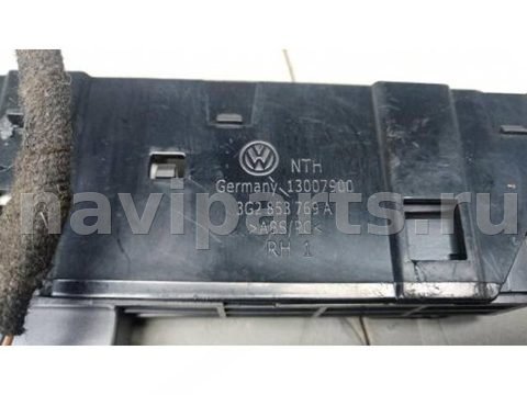 Кнопка аварийной сигнализации Volkswagen Passat B8, 2015 г., арт. HBM38I501, фото 4