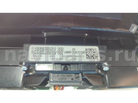 Кнопка аварийной сигнализации Mercedes Sprinter, 2013 г., OEM A9068701010, арт. M4181, фото 4