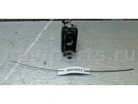 Кнопка обогрева сидений Nissan Qashqai+2, 2012 г., OEM 25500JD01B, арт. 00059412