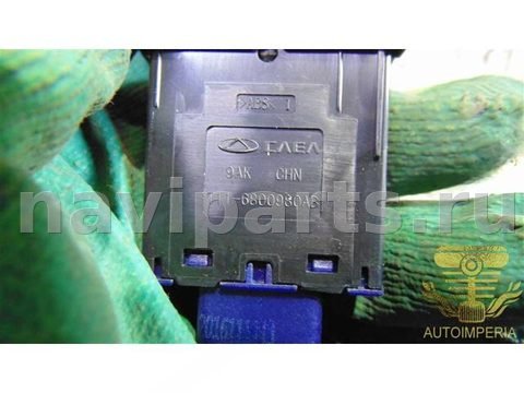 Кнопка обогрева сидений Chery Tiggo, 2017 г., OEM T116800980AB, арт. 00059701, фото 4