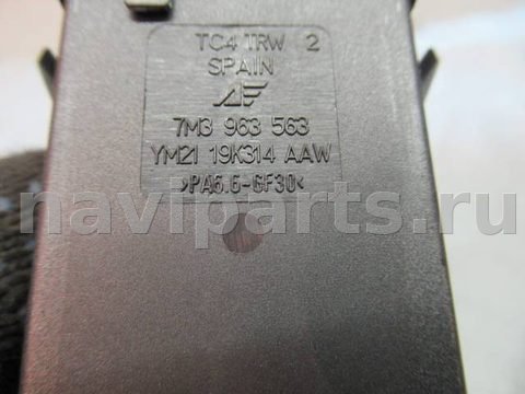 Кнопка обогрева сидений Volkswagen Sharan, 2002 г., OEM 7m3963563, арт. 0102117, фото 3