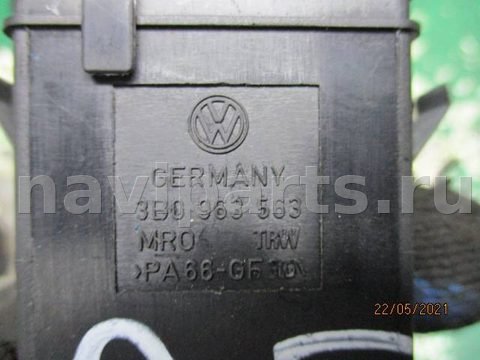 Кнопка обогрева сидений Volkswagen Passat, 1997 г., OEM 3b0963563, арт. 0111163, фото 3