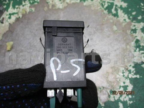Кнопка обогрева сидений Volkswagen Passat, 1997 г., OEM 3b0963563, арт. 0111163, фото 4