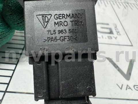 Кнопка обогрева сидений Porsche Cayenne, 2006 г., OEM 7L5963563, арт. 132364224, фото 4