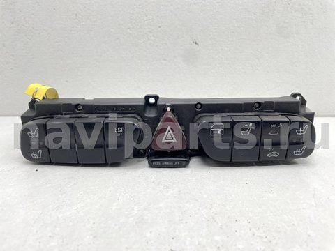 Кнопка обогрева сидений Mercedes C W203, 2003 г., OEM A2038217679, арт. 17465_2