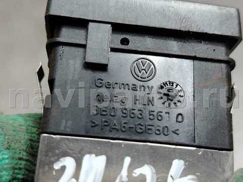 Кнопка обогрева сидений Volkswagen Passat, 2000 г., OEM 3b0963563, арт. 181614, фото 4