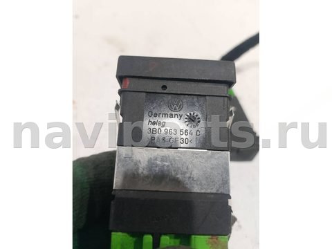 Кнопка обогрева сидений Volkswagen Passat B5, 2005 г., OEM 3B0963564C, арт. 2199, фото 3