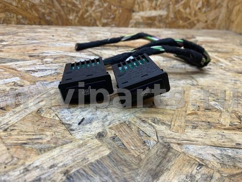 Кнопка обогрева сидений BMW X5 E70, 2010 г., OEM 6988957, арт. 2891337