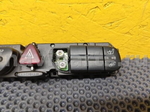 Кнопка обогрева сидений Mercedes C W203, 2001 г., OEM 2038217458, арт. 537087, фото 4