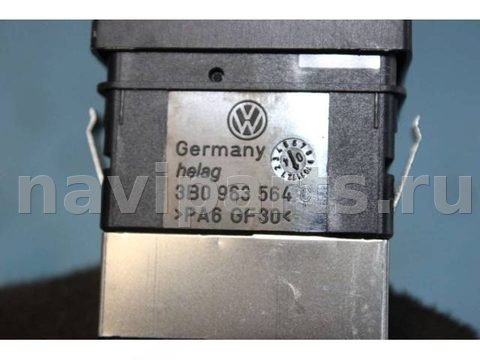 Кнопка обогрева сидений Volkswagen Passat B5, 1998 г., OEM 3B0963564, арт. C549, фото 3