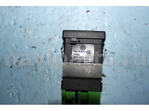 Кнопка обогрева сидений Volkswagen Passat B5, 1998 г., OEM 3B0963563C, арт. F689, фото 4