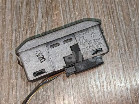 Кнопка открывания люка BMW 7 E65/E66, 2005 г., OEM 6904291, арт. 1425-5-115, фото 2