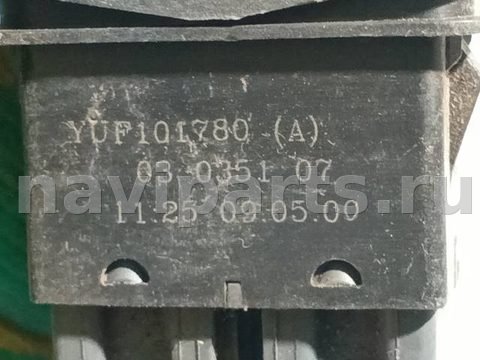 Кнопка открывания люка Land Rover Discovery, 2000 г., OEM YUF101780, арт. 36498, фото 4