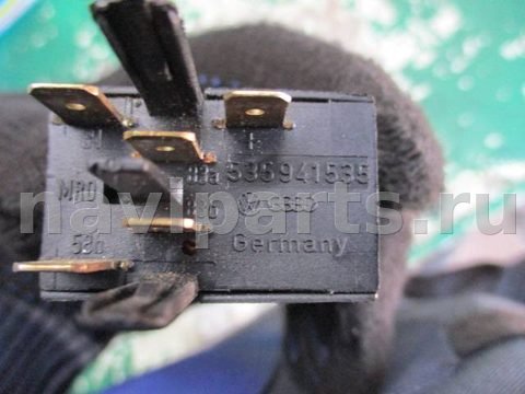 Кнопка противотуманных фар Volkswagen Passat, 1991 г., OEM 535941535, арт. 0110847, фото 2