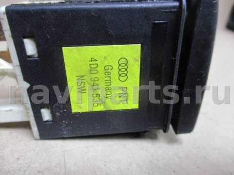 Кнопка противотуманных фар Audi A4, 1998 г., OEM 4d0941535, арт. 0139114, фото 2