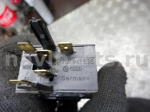 Кнопка противотуманных фар Volkswagen Transporter, 1994 г., OEM 701941535, арт. 0154618, фото 4