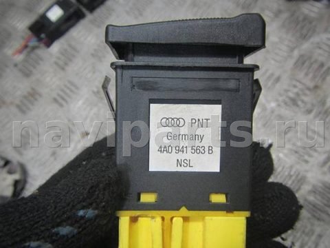 Кнопка противотуманных фар Audi A6, 1995 г., OEM 4A0941563B, арт. 0209543, фото 6