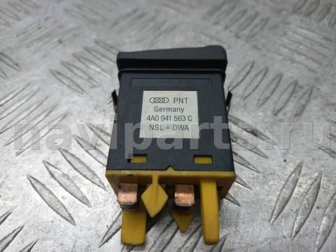 Кнопка противотуманных фар Audi S6, 1996 г., OEM 4A0941563C, арт. 1116600, фото 2