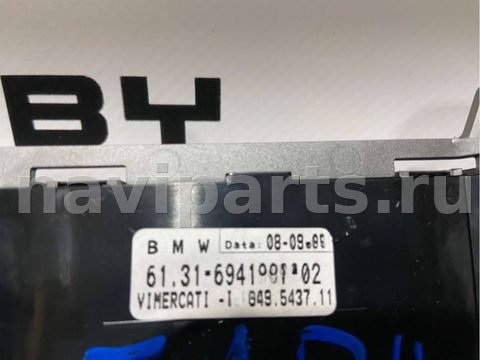 Кнопка противотуманных фар BMW 7 E65/E66, 2006 г., OEM 6941997, арт. 69V4, фото 2