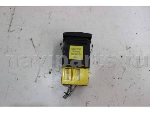 Кнопка противотуманных фар Audi A4 B5, 1999 г., OEM 4D0941563, арт. E821, фото 3