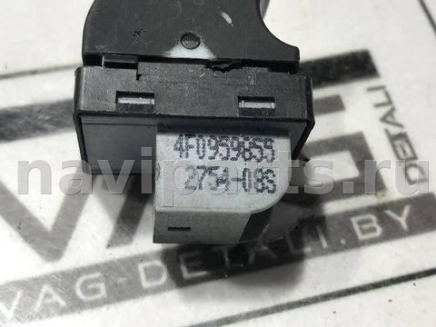 Кнопка стеклоподъёмника задняя правая Audi A6 C6, 2009 г., OEM 4F0959855, арт. 54767515, фото 4