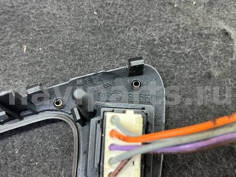 Кнопка стеклоподъёмника задняя правая Peugeot 607, 2002 г., OEM 9635733580, арт. B39-07, фото 6