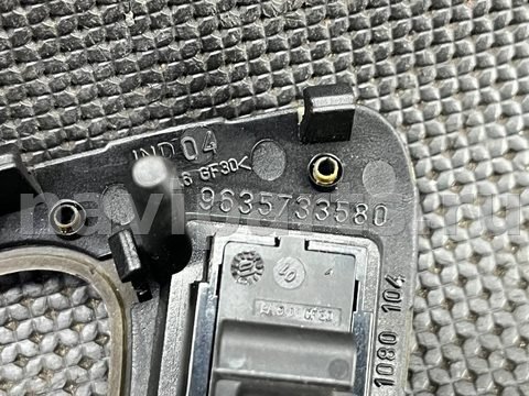 Кнопка стеклоподъёмника задняя правая Peugeot 607, 2002 г., OEM 9635733580, арт. BN607-198, фото 4