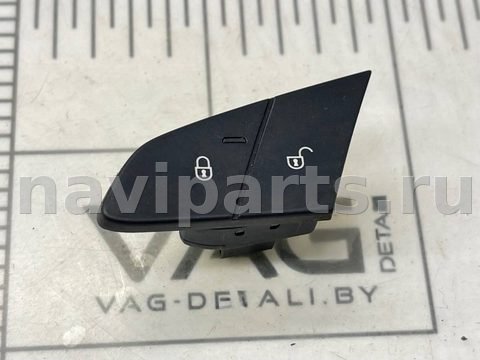 Кнопка центрального замка Porsche Panamera, 2016 г., OEM 7PP962107D, арт. V5098_2