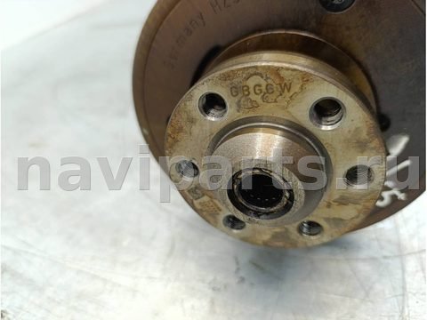 Коленвал Audi A4, 2004 г., OEM 06A105021, арт. 9J65-5, фото 3