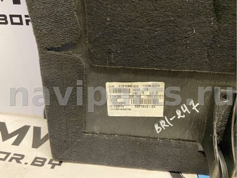 Ковёр багажника BMW X5 E53, 2005 г., OEM 7129740, арт. BR1-247V3, фото 2
