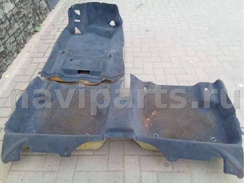 Ковёр салонный Volkswagen Phaeton, 2002 г., OEM 3D1863703K, арт. 65320552