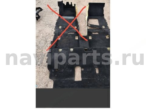 Ковёр салонный Mercedes B W245, 2007 г., OEM A1696804540, арт. 88935996