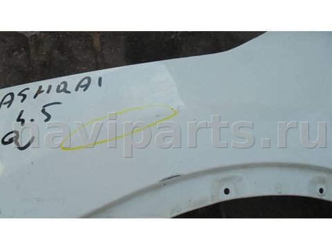 Крыло переднее левое Nissan Qashqai, 2019 г., арт. 64079, фото 2