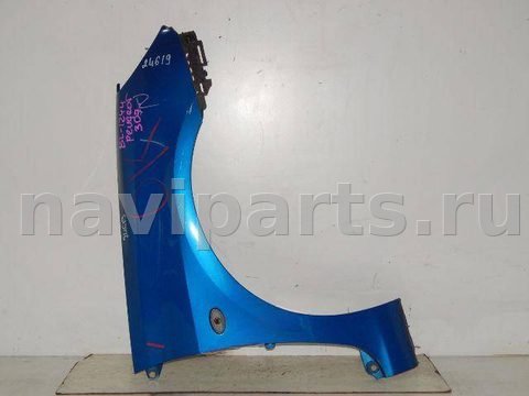 Крыло переднее правое Peugeot 307, 2006 г., арт. 24619
