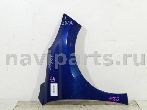 Крыло переднее правое Peugeot 207, 2007 г., арт. 26404