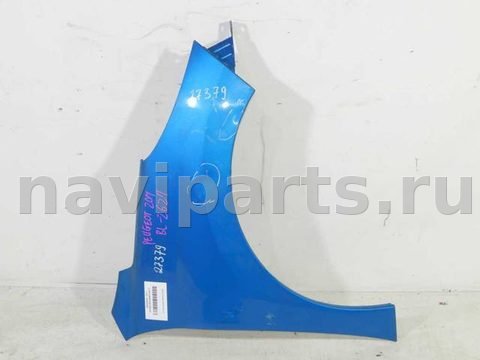 Крыло переднее правое Peugeot 207, 2011 г., арт. 27379