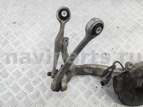 Поворотный кулак левый Audi A4 B6, 2001 г., арт. 55223663, фото 2