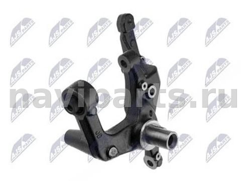 Поворотный кулак левый Audi A3 8P, 2004 г., OEM 1K0505435AB, арт. NTY_ZZT-AU-006-3