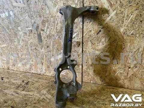 Поворотный кулак правый Audi A8 D3, 2004 г., OEM 4E0407258M, арт. B32314816