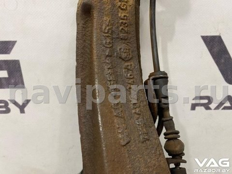 Поворотный кулак правый Porsche Cayenne, 2011 г., OEM 7P6407246A, арт. BVR143-1401_4, фото 2