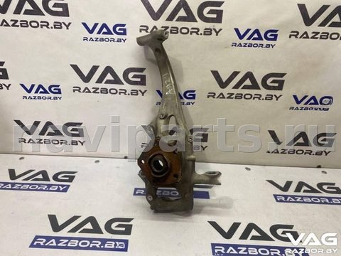 Поворотный кулак правый Audi A4 B9, 2017 г., OEM 8W0407560, арт. BVR165-117