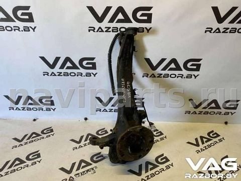 Поворотный кулак правый Audi Q7 4L, 2009 г., OEM 7L0407258A, арт. BVR5-37_3