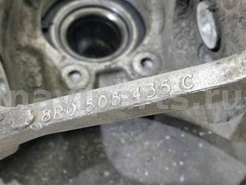Кулак задний левый Audi A7, 2010 г., OEM 8R0505431F, арт. 19955, фото 8