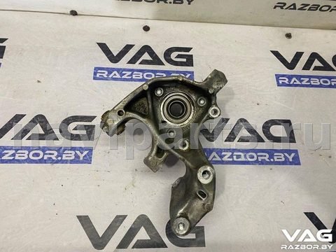 Кулак задний левый Volkswagen Passat B8, 2015 г., OEM 3Q0505435M, арт. BVR142-354
