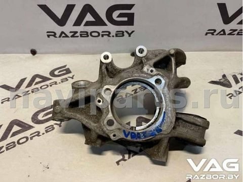 Кулак задний левый Porsche Cayenne, 2012 г., OEM 7P0505435A, арт. BVR16-28_2