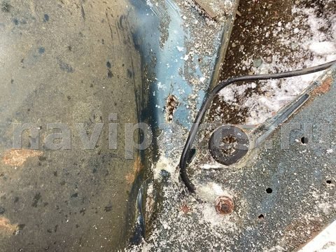 Лонжерон левый Mercedes E W210, 2000 г., арт. 33210431412, фото 2